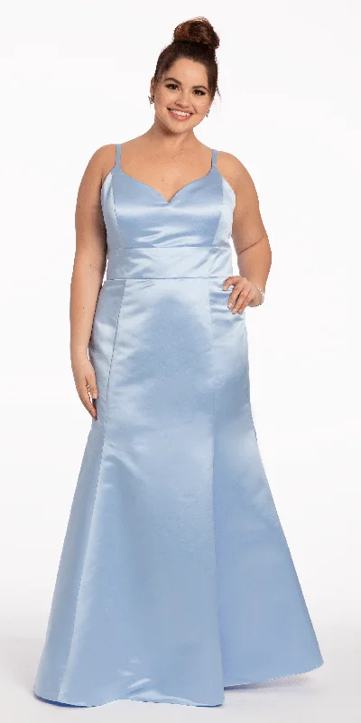 Bridesmaid dresses with delicate lace edges for soft touch -Satin Mermaid Sweetheart Dress - Plus Bridesmaid dresses with delicate lace edges for soft touch -Satin Mermaid Sweetheart Dress - Plus