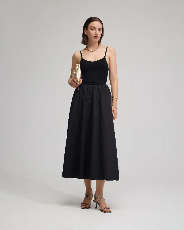 Comfortable office work dress for women’s needs -Dalilah Midi Dress