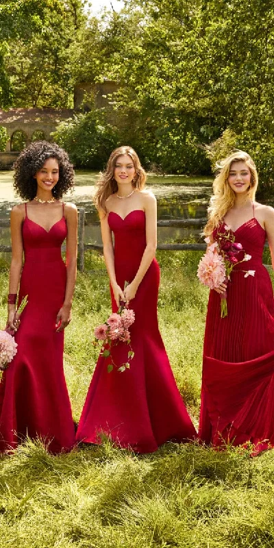 Bridesmaid dresses with full skirt for dramatic effect -Satin Strapless Mermaid Dress - Petite Bridesmaid dresses with full skirt for dramatic effect -Satin Strapless Mermaid Dress - Petite