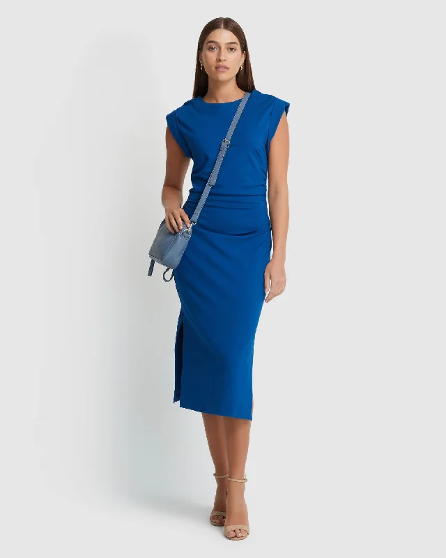 Women’s office dress with tailored silhouette -Bianca Ponti Dress