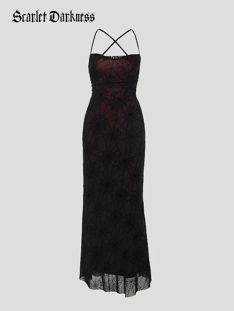 Women’s office dress with modern tailoring -Goth Sexy Swing Collar Backless Bodycon Suspender Dress Women’s office dress with modern tailoring -Goth Sexy Swing Collar Backless Bodycon Suspender Dress