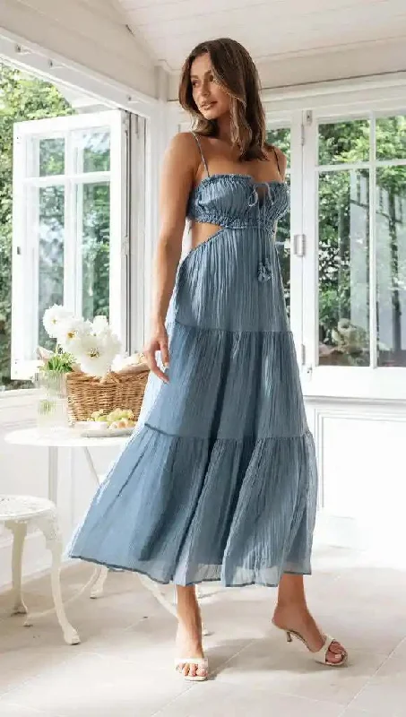 Women’s strapless red prom dress for a classic look -Ariana Summer Dress