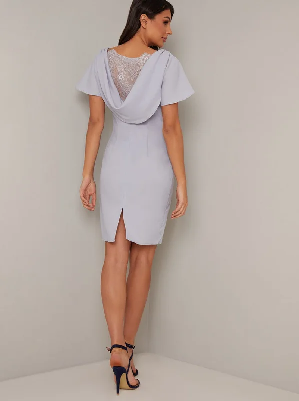 Women’s silver glitter prom dress for full shine -Ariane Dress