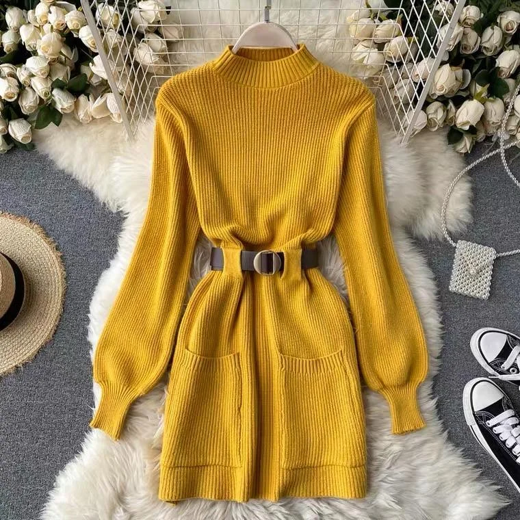 Elegant women’s prom dress for formal events -Bador Knitted Dress