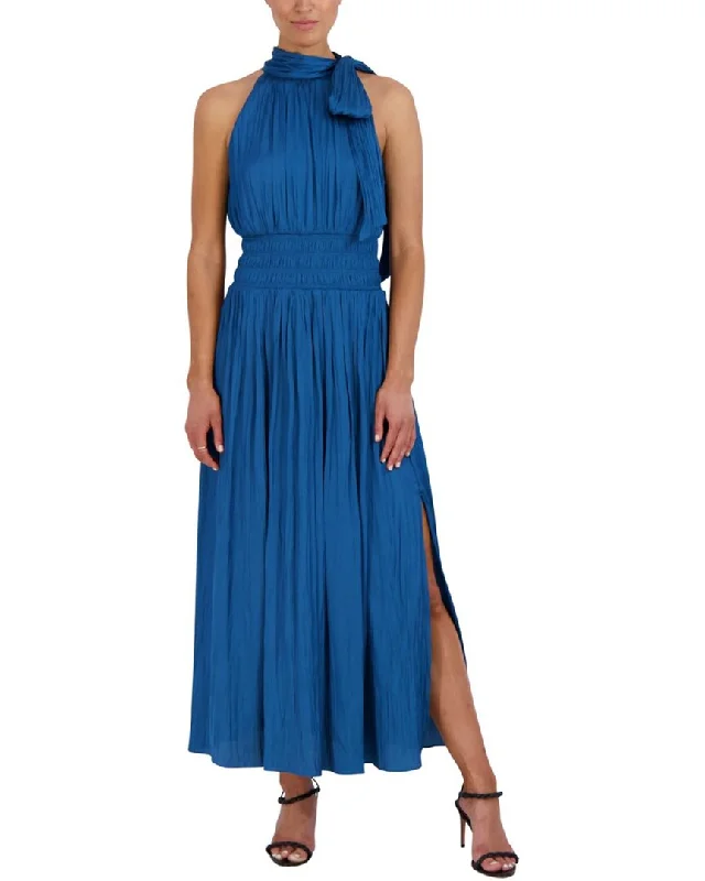 Day dress with pleated skirt for timeless style -BCBGMAXAZRIA Sleeveless Day Dress