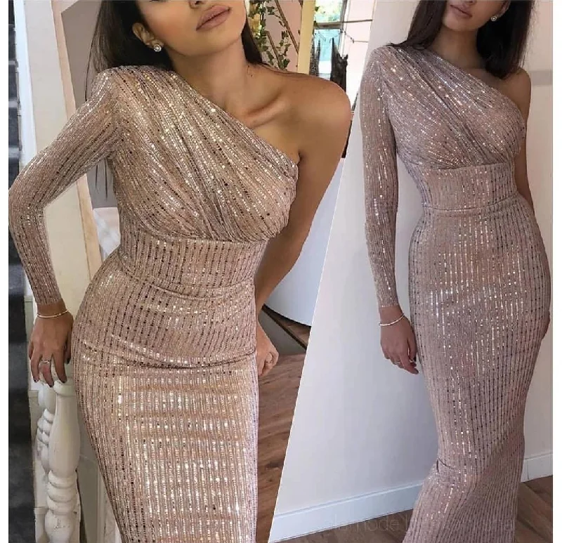 Women’s strapless prom dress with sweetheart neckline -Fredger  Sequined Dress