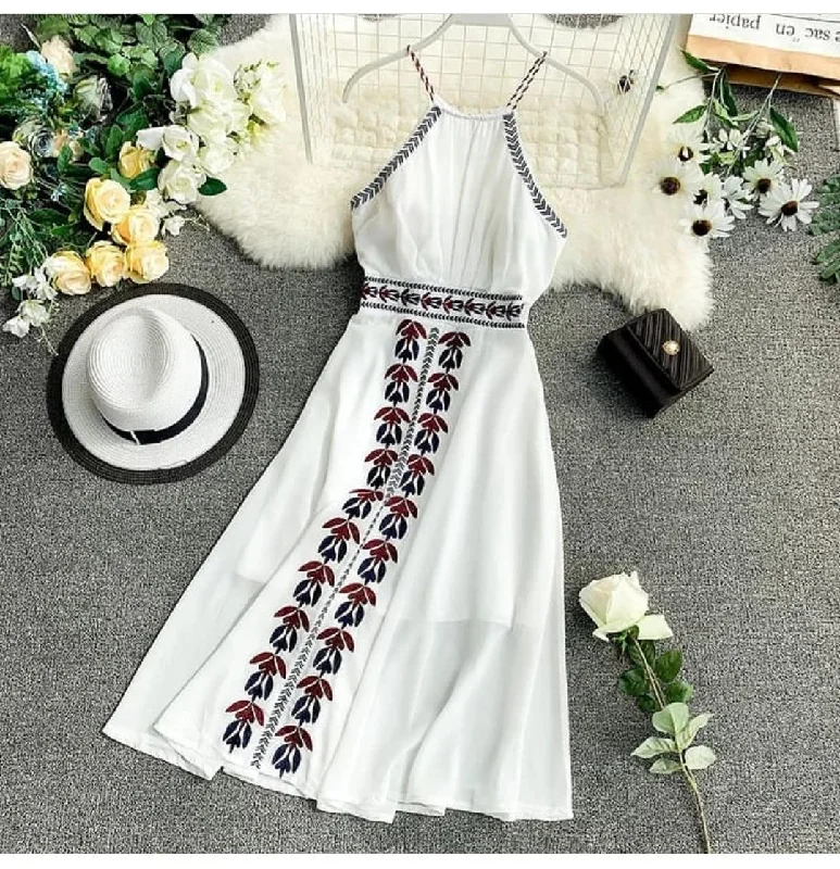 Affordable women’s prom dress for budget-conscious buyers -Harry Embroidered Dresses