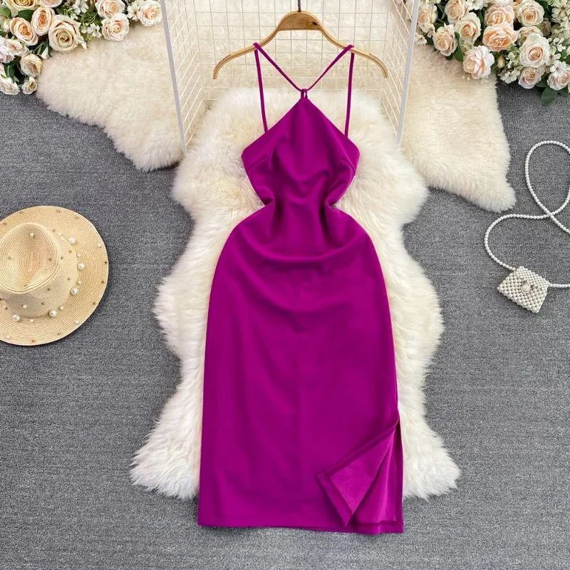 Women’s backless prom dress for sultry look -Journi Statement Dress