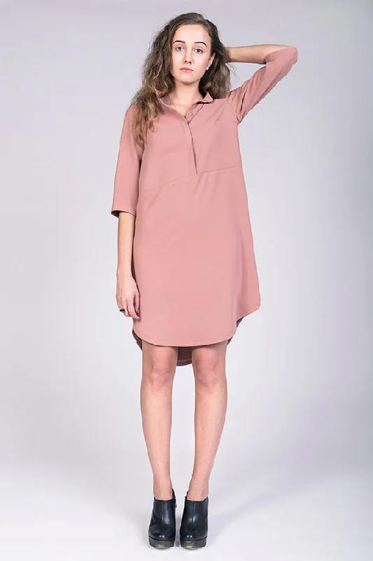 Wrap dresses for outdoor events-Named Helmi Trench Blouse and Tunic Dress
