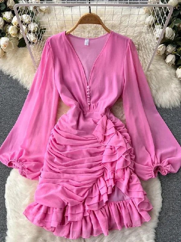 Women’s strapless A-line prom dress for flattering style -Oriana Statement Dress