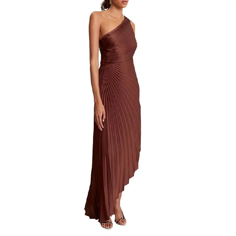 Women’s luxurious silk prom dress for a smooth finish -Polina Statement Summer Dress Women’s luxurious silk prom dress for a smooth finish -Polina Statement Summer Dress