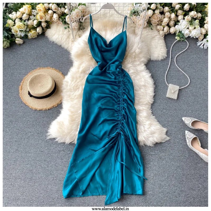 Women’s off-the-shoulder prom dress with lace details -Rumia Haven Dress