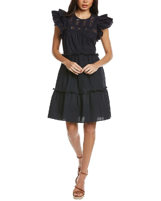 Wrap dresses for summer shopping-SEA NY Thora Thread Pull Tunic Dress