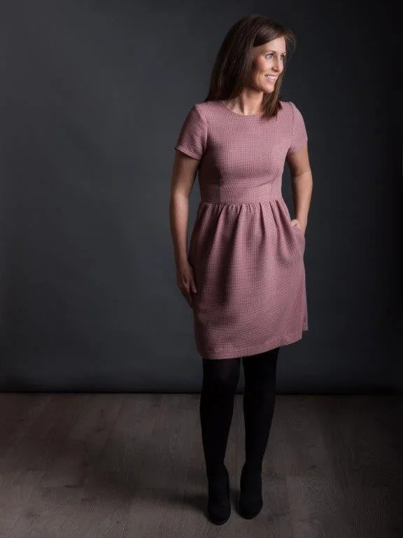 Day dress with boho fringe for carefree look -The Avid Seamstress Day Dress