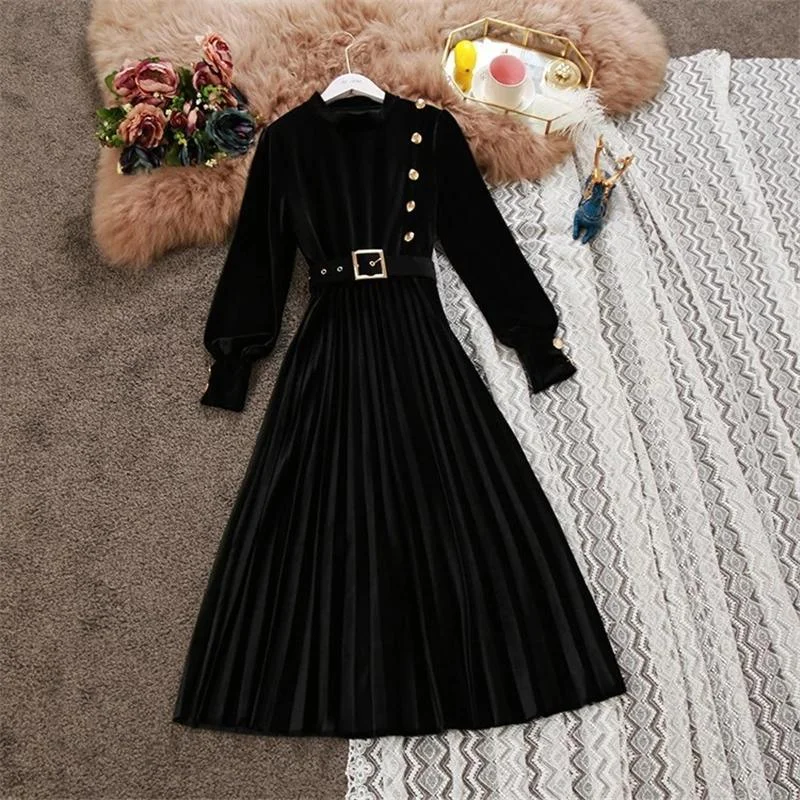 Women’s chic prom dress with sheer skirt -Velour Miranda Dress