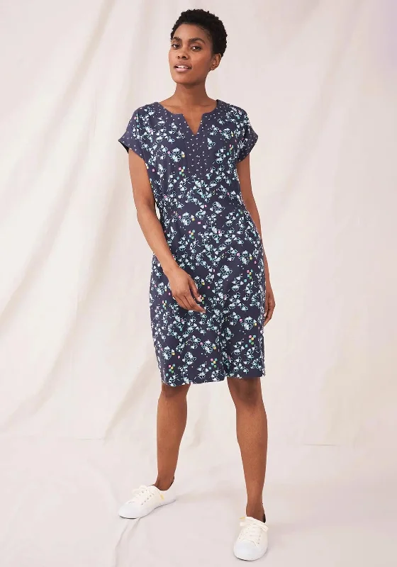 Women's wrap dresses with vacation-inspired outfits-White Stuff Penny Tunic Dress, Purple Multi Women's wrap dresses with vacation-inspired outfits-White Stuff Penny Tunic Dress, Purple Multi