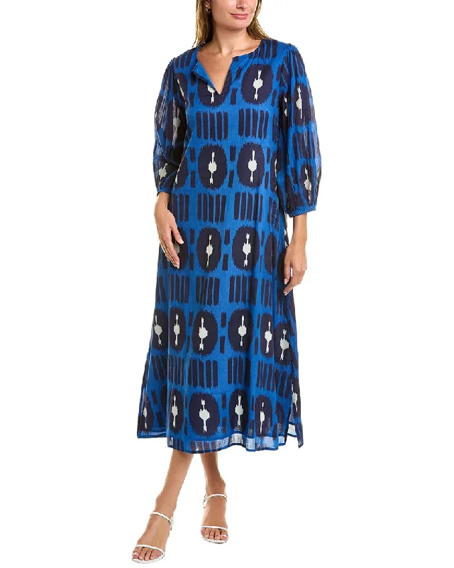 Women's wrap dresses with concert-inspired outfits-Ro's Garden Duna Tunic Dress