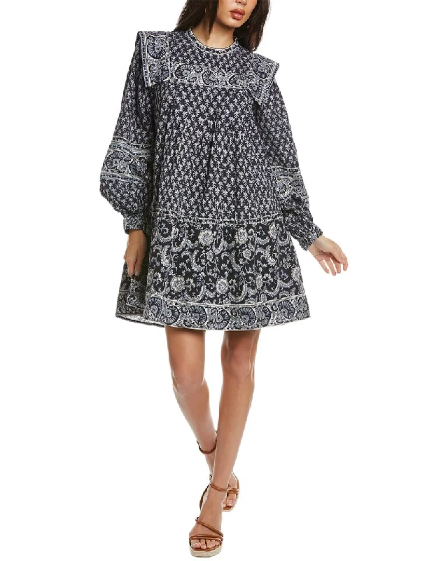 Women's wrap dresses with formal wedding-inspired fashion trends-SEA NY Jasper Border Tunic Dress Women's wrap dresses with formal wedding-inspired fashion trends-SEA NY Jasper Border Tunic Dress