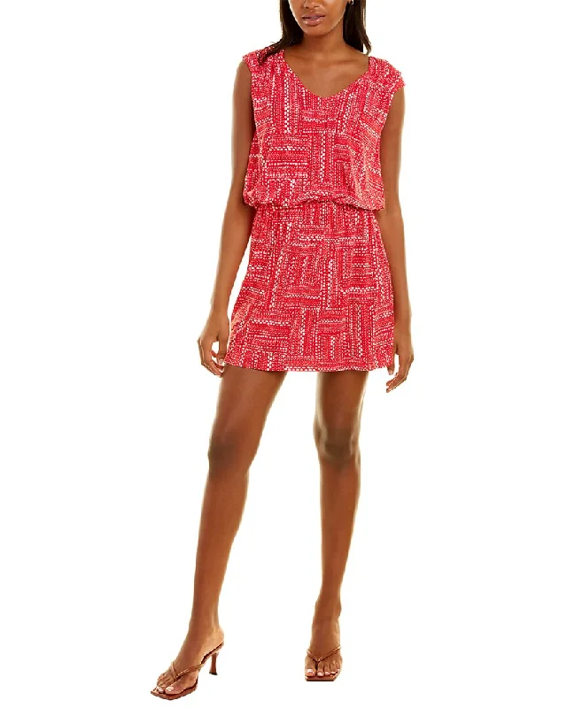 Day dress with hidden zipper for sleek design -Southern Tide Gameday Dress