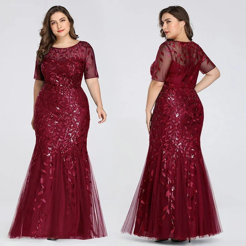 Best women’s party dress for formal occasions -Mesh Mermaid Dress