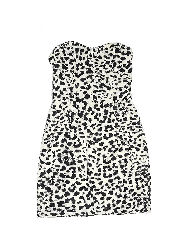 Cocktail dress with satin trim for finishing touch -Cocktail Dress