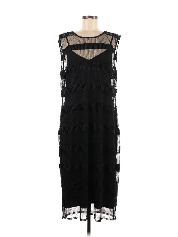 Cocktail dress with deep V for sultry style -Cocktail Dress