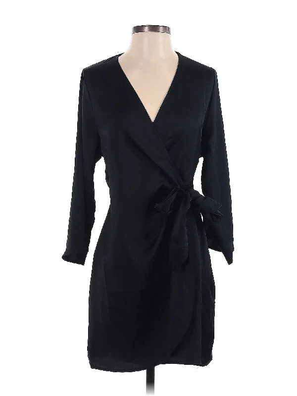 Cocktail dress with sheer panel for modern edge -Cocktail Dress