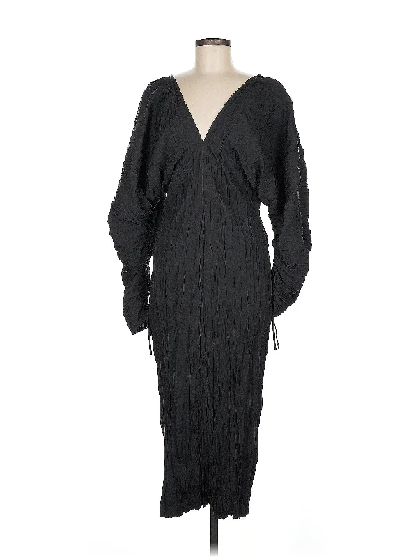 Cocktail dress with off-the-shoulder sleeves for charm -Cocktail Dress