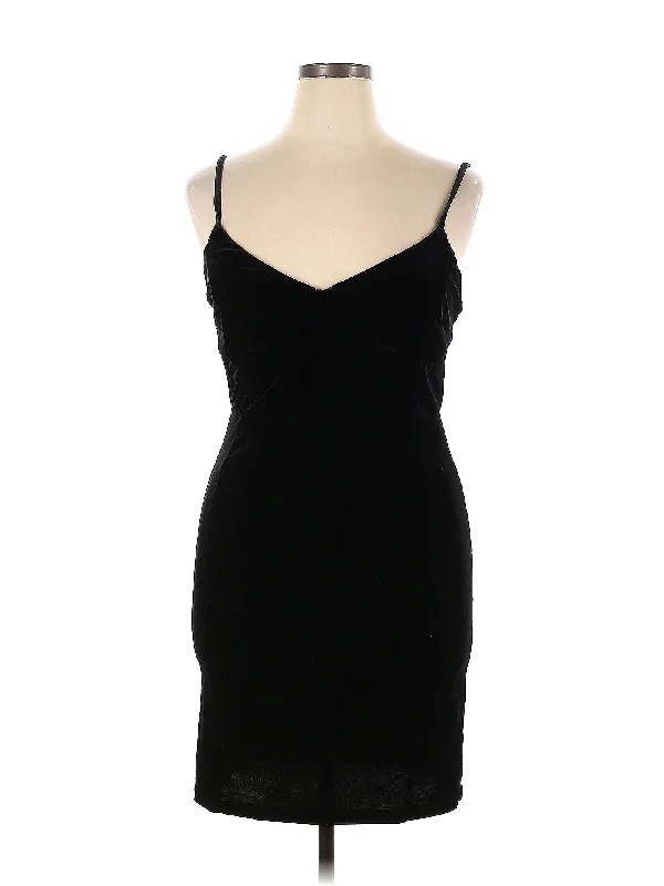 Cocktail dress with satin skirt for smooth look -Cocktail Dress