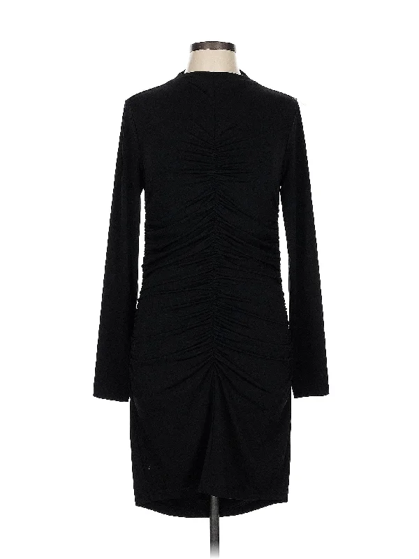 Cocktail dress with ruched skirt for shape -Cocktail Dress