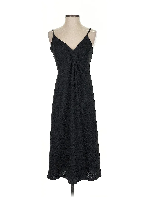 Red cocktail dress with satin finish -Cocktail Dress