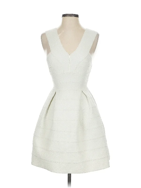 Cocktail dress with back slit for dramatic look -Cocktail Dress