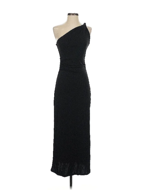 Midi cocktail dress for classy evening look -Cocktail Dress