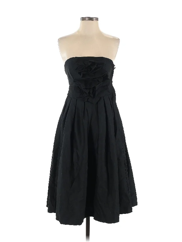 Cocktail dress with wrap-around design for style -Cocktail Dress