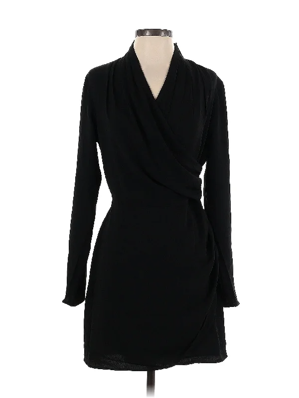 Cocktail dress with ruched skirt for shape -Cocktail Dress