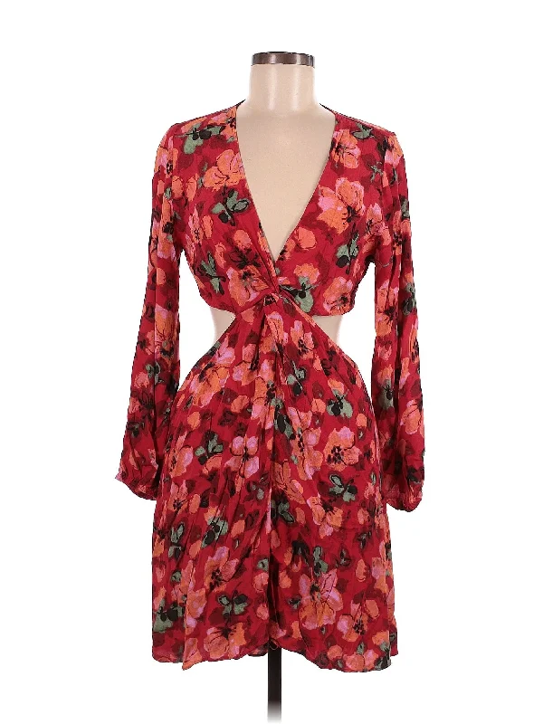 Cocktail dress with empire waist for flattering shape -Cocktail Dress