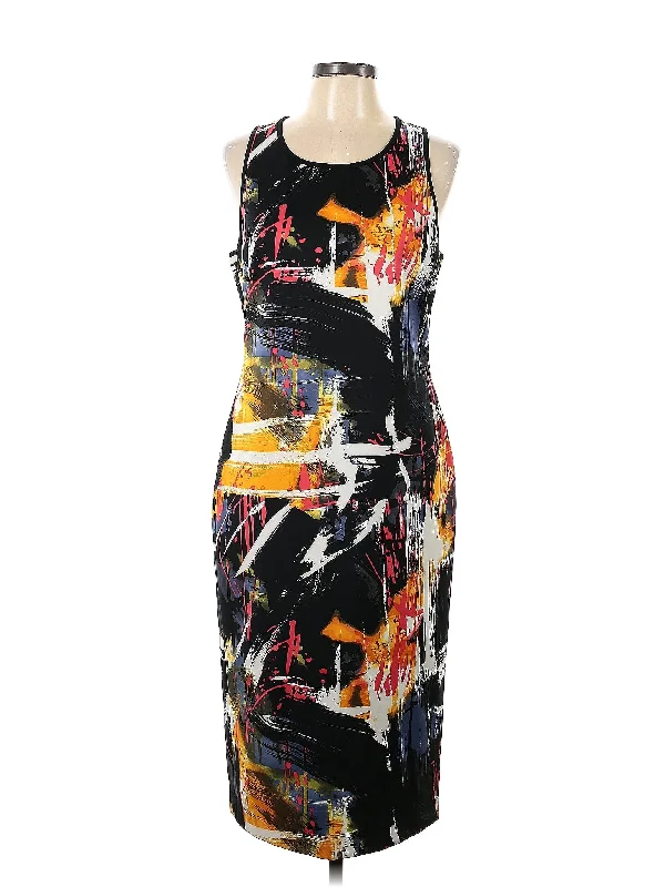 Cocktail dress with tulle bodice for feminine touch -Cocktail Dress