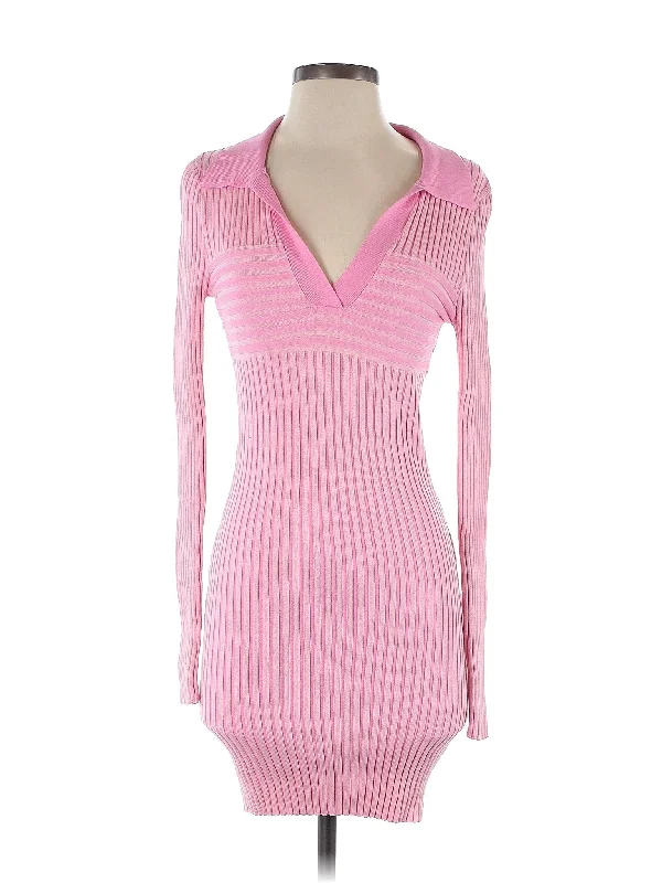 Elegant cocktail dress with off-shoulder neckline -Cocktail Dress