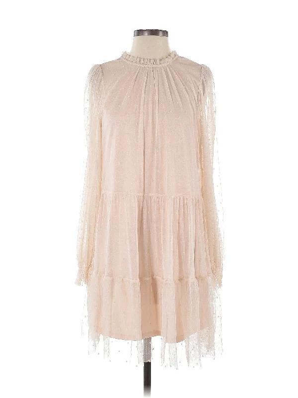 Cocktail dress with sheer sleeves for elegance -Cocktail Dress