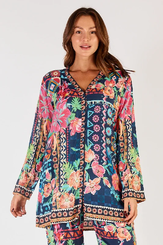 Women’s doll dress for spring weddings -Lula Life - Delphi Tunic Top