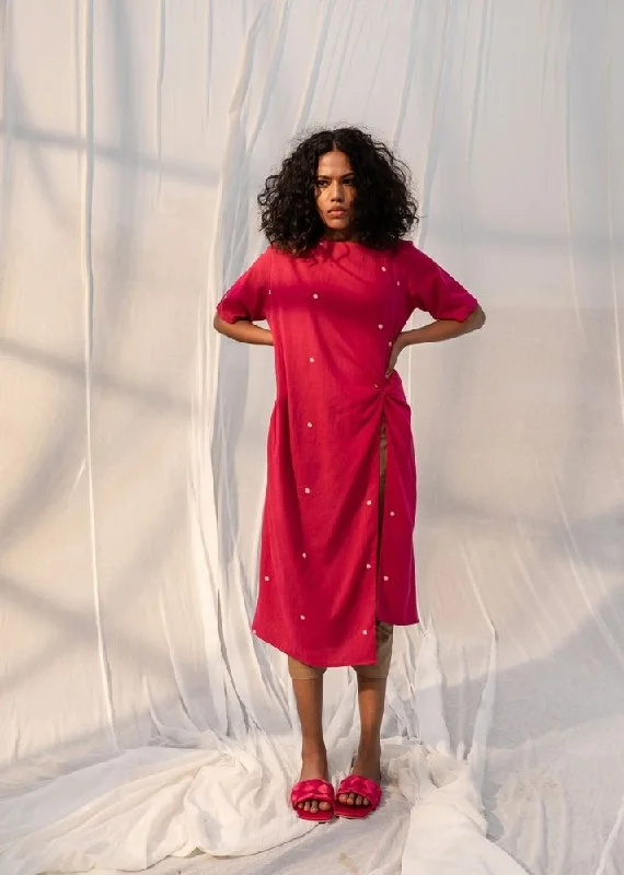 Women's wrap dresses for winter-Zinnia Tunic dress