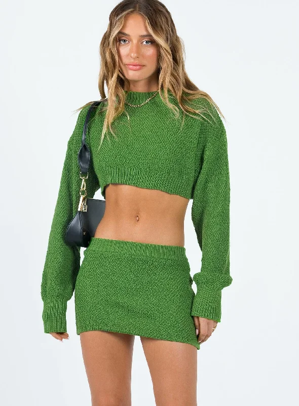 Women’s doll dress with tiered skirt and bow -Akalia Knit Set Khaki