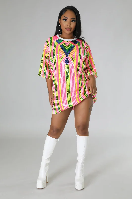 Wrap dresses for autumn festivals-Mina Babe Tunic Dress