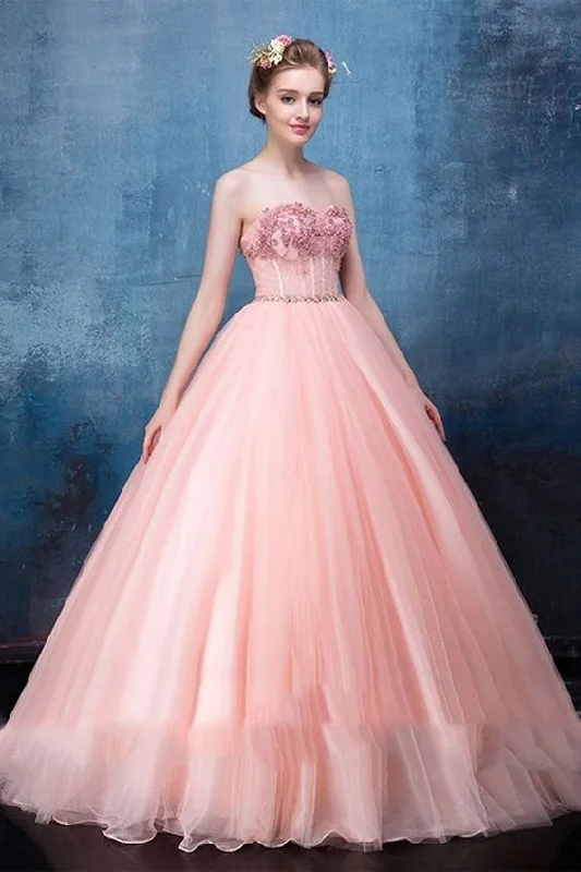 Ball Gown Cap Sleeves, Luxury Flowers Lace Up Wedding Dress,Prom Dresses , Prom Dresses Cheap cg5213 Ball Gown Cap Sleeves, Luxury Flowers Lace Up Wedding Dress,Prom Dresses , Prom Dresses Cheap cg5213