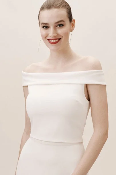 Wedding dresses with flowing skirt for romance -BHLDN Amy Kuschel Audin Top