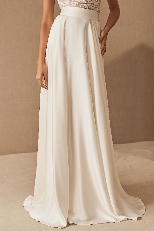 Vintage-inspired wedding dress with high waistline -BHLDN Catherine Deane Liz Skirt Vintage-inspired wedding dress with high waistline -BHLDN Catherine Deane Liz Skirt
