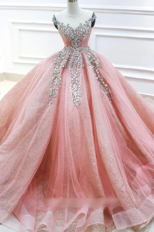Charming Sexy A Line Prom Dress ,Beautiful luxury pink princess wedding dress cg16078 Charming Sexy A Line Prom Dress ,Beautiful luxury pink princess wedding dress cg16078