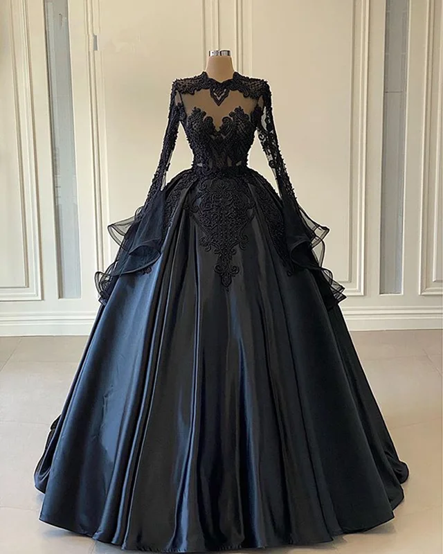 Custom Black African Wedding Gown, Satin Black Wedding Dress, African evening prom Dress cg24812 Custom Black African Wedding Gown, Satin Black Wedding Dress, African evening prom Dress cg24812