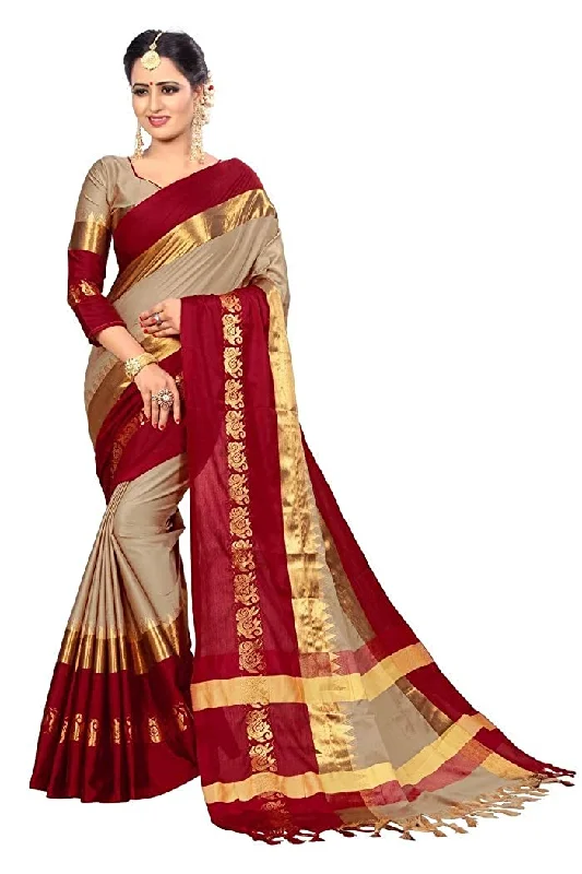 Designer Sarees Women's Banarasi Cotton Silk Saree With Blouse Piece Indian Sari Traditional Saree Wedding Dress Handmade Famous Actress Style Party Wear Free Size Ethenic Wear Clothes For Women Designer Sarees Women's Banarasi Cotton Silk Saree With Blouse Piece Indian Sari Traditional Saree Wedding Dress Handmade Famous Actress Style Party Wear Free Size Ethenic Wear Clothes For Women