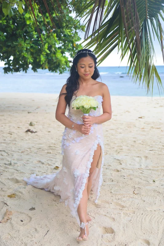 Glamorous wedding dress with sequin details -Dream Weaver - Inspired Masterpiece